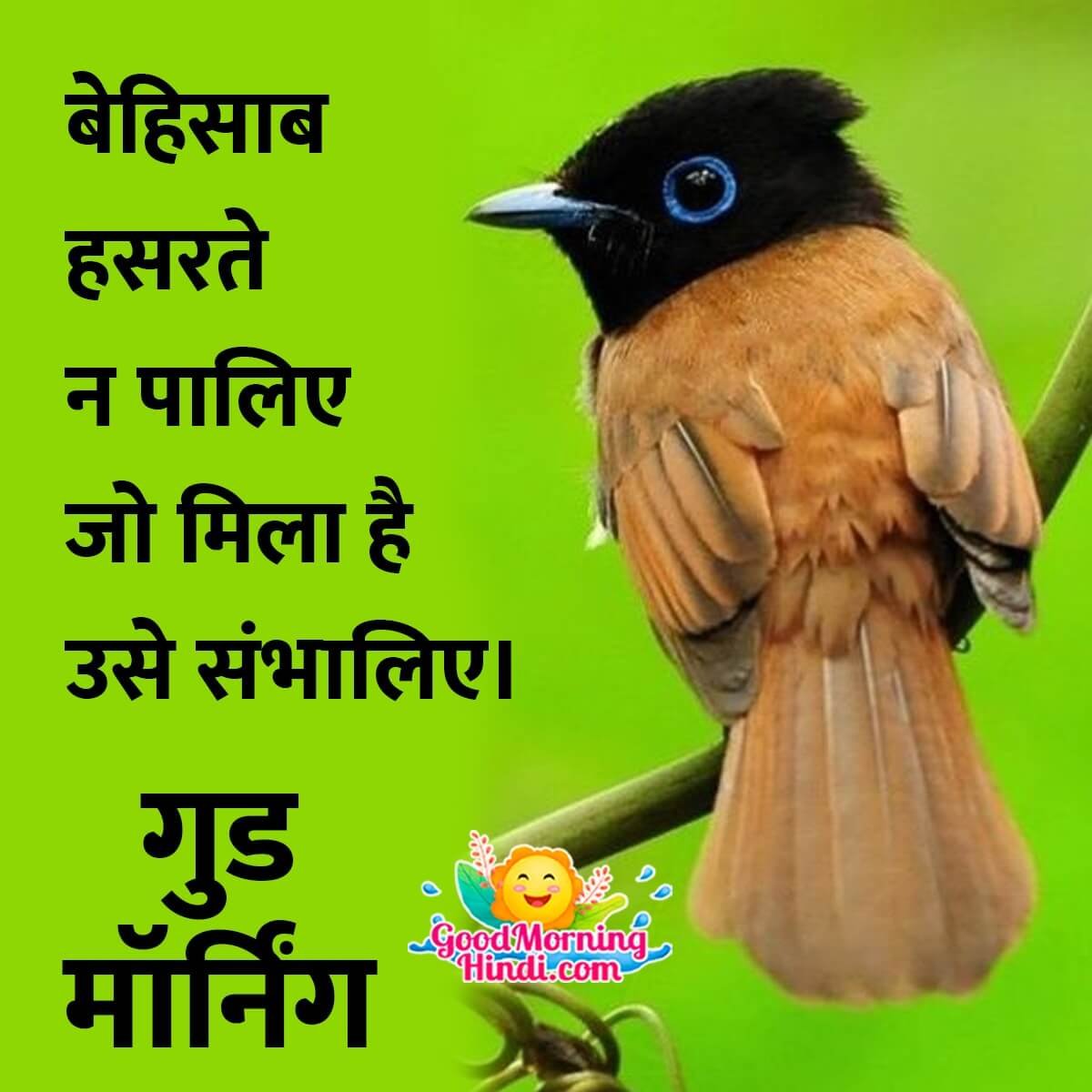 Good Morning Share In Hindi